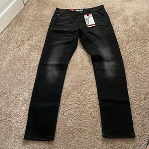 Levi’s 29/32 Men BLACK denim Denizen Regular Taper 208 jeans